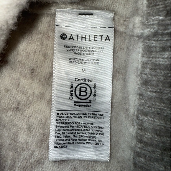 Athleta Merino Blend Westlake Textured Cardigan
Toasted Brown - Picture 9 of 10